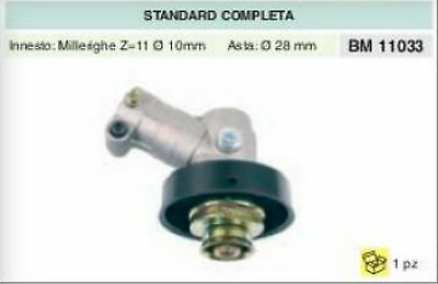 COPPIA CONICA DECESPUGLIATORE UNIVERSALE COMPLETA PER ASTA Ø 28 MILLERIGHE 10 mm