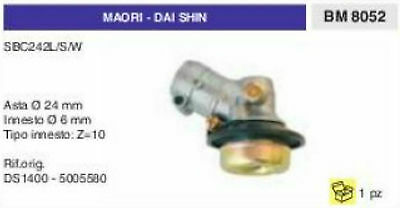 DS1400 5005580 COPPIA CONICA DECESPUGLIATORE MAORI DAI SHIN SBC 242 ASTA Ø 24