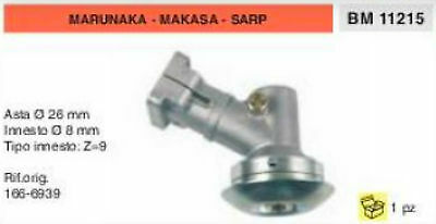 166-6939 COPPIA CONICA DECESPUGLIATORE MARUNAKA MAKASA SARP ASTA Ø 26