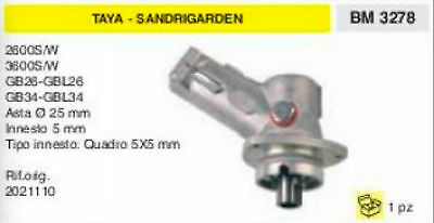 2021110 COPPIA CONICA DECESPUGLIATORE TAYA SANDRIGARDEN 2600 3600 GB 26 34