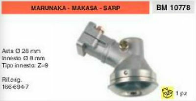 166-6947 COPPIA CONICA DECESPUGLIATORE MARUNAKA MAKASA SARP ASTA Ø 28