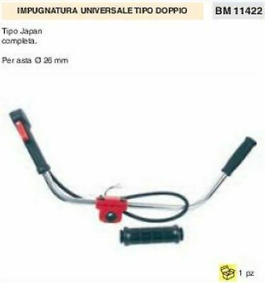 KIT DECESPUGLIATORE PER MONTAGGIO DOPPIA IMPUGNATURA COMPLETO ASTA Ø 26