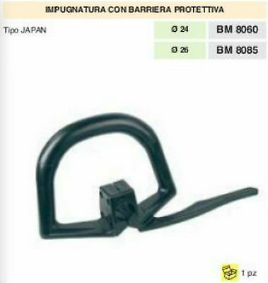 MANICO IMPUGNATURA DECESPUGLIATORE CON BARRIERA PROTETTIVA ASTA Ø 24 26