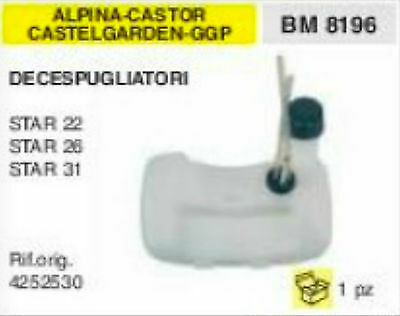 4252530 SERBATOIO DECESPUGLIATORE ALPINA CASTOR CASTELGARDEN GGP STAR 22 26 31