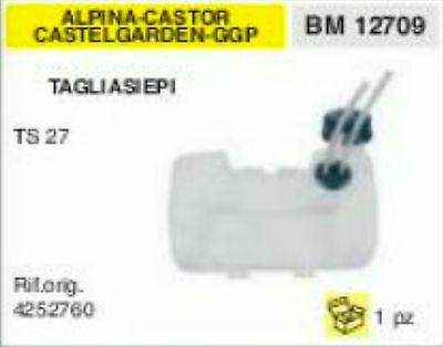 4252760 SERBATOIO BENZINA TAGLIASIEPI ALPINA CASTOR CASTELGARDEN GGP TS 27