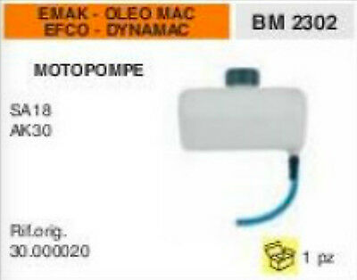 30000020 SERBATOIO MOTOPOMPA EMAK OLEOMAC EFCO DYNAMAC SA18 AK30