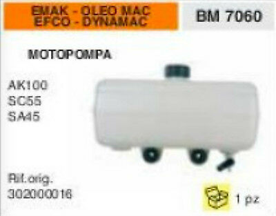 302000016 SERBATOIO MOTOPOMPA EMAK OLEOMAC EFCO DYNAMAC AK100 SC55 SA45