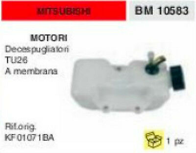 KF01071BA SERBATOIO MISCELA BENZINA DECESPUGLIATORE MITSUBISHI TU26 A MEMBRANA