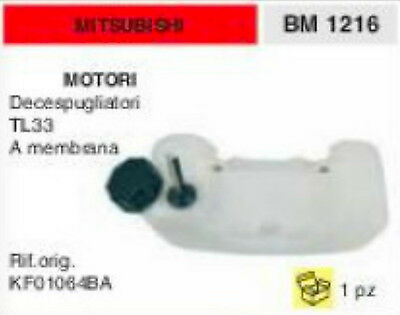 KF01064BA SERBATOIO MISCELA BENZINA DECESPUGLIATORE MITSUBISHI TL33 A MEMBRANA