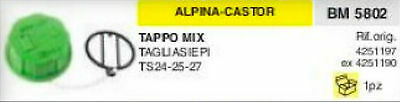 4251197 TAPPO MISCELA BENZINA TAGLIASIEPE tagliasiepi APLINA CASTOR 24 25 27
