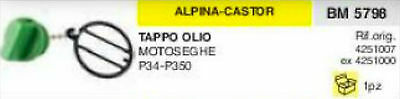 4251007 4251000 TAPPO OLIO MOTOSEGA APLINA CASTOR P34 P350 P 34 350