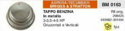TAPPO BENZINA IN METALLO RASAERBA ASPERA TECUMSEH BRISSG & STRATTON 3 3,5 4 5 HP