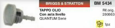 280553 TAPPO OLIO CON ASTINA LIVELLO RASAERBA BRISSG & STRATTON serie QUANTUM