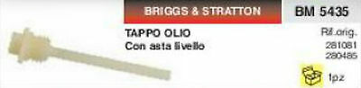 281081 280486 TAPPO OLIO CON ASTINA LIVELLO RASAERBA BRISSG & STRATTON