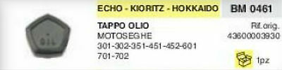 TAPPO MISCELA MOTOSEGA ECHO KIORITZ HOKKAIDO 301 302 351 451 452 601 701 702
