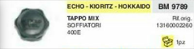13160002260 TAPPO MISCELA benzina olio ECHO KIORITZ HOKKAIDO SOFFIATORE 400 E