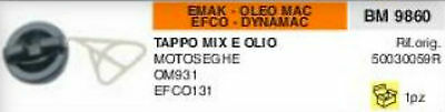 50030059R TAPPO MISCELA benzina MOTOSEGA OLEO MAC 931 EFCO 131 EMAK DYNAMAC