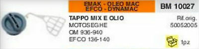 50052005 TAPPO MISCELA OLIO MOTOSEGA OLEO MAC 936 940 EFCO 136 140 EMAK DYNAMAK
