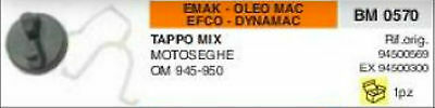 94500569 TAPPO MISCELA BENZINA MOTOSEGA OLEO MAC 945 950 EFCO EMAK DYNAMAK
