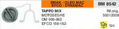 50012008 TAPPO MISCELA BENZINA MOTOSEGA OLEO MAC 956 952 EFCO 156 162 dynamac
