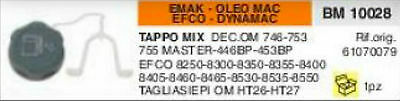 TAPPO MISCELA OLEOMAC DECESPUGLIATORE 746 753 755 446 453 TAGLIASIEPI HT26 HT27