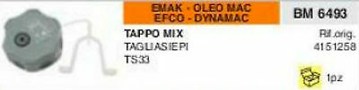 4151258 TAPPO MISCELA BENZINA OLEO MAC EFCO DYNAMAC EMAK TAGLIASIEPI TS33 TS 33