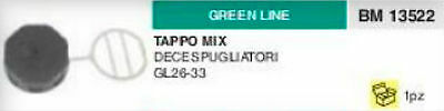 TAPPO SERBATOIO MISCELA BENZINA DECESPUGLIATORE GREEN LINE GL26 GL33 GL 26 33