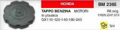 17620.ZH7.013 TAPPO BENZINA MOTORE HONDA GX110 GX120 GX140 GX160 GX240 PLASTICA