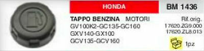 17620.ZG9.000 TAPPO BENZINA MOTORE HONDA GV100K2 GC135 GC160 GXV140 GX100 GCV135