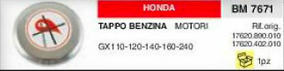 17620.890.010 TAPPO BENZINA RASAERBA MOTORE HONDA GX110 GX120 GX140 GX160 GX240
