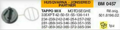 TAPPO SERBATOIO MOTOSEGA HUSQVARNA JONSERED PARTNER 246 254 257 262 281 288 345