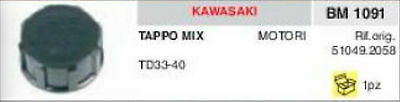 51049.2058 TAPPO serbatoio MISCELA DECESPUGLIATORE KAWASAKI TD33 TD40 TD 33 40