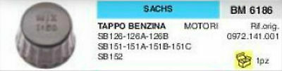 0972.131.001 TAPPO SERBATOIO BENZINA MOTORE SACHS SB126 SB151 SB152