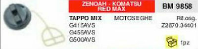 Z2670.34401 TAPPO SERBATOIO MOTOSEGA ZENOAH KOMATSU RED MAX G415 G355 G500
