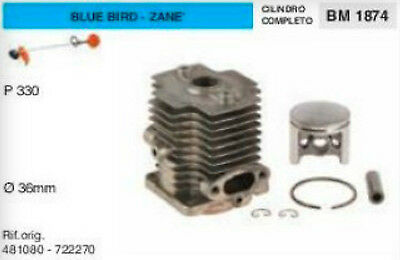 481080 722270 CILINDRO E PISTONE DECESPUGLIATORE BLUE BIRD ZANE P330 Ø 36 mm