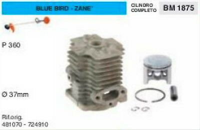 481070 724910 CILINDRO E PISTONE DECESPUGLIATORE BLUE BIRD ZANE P360 Ø 37 mm