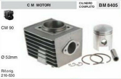 216-530 CILINDRO E PISTONE CM MOTORI 90 Ø 52 mm motore industriale motopompa