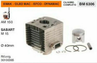 CILINDRO E PISTONE ATOMIZZATORE OLEO MAC EFCO AM 150 DYNAMAC SABART M 15 Ø 40 mm