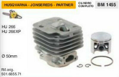 501.6855.71 CILINDRO E PISTONE MOTOSEGA HUSQVARNA JONSEREDS HU 266 XP Ø 50 mm