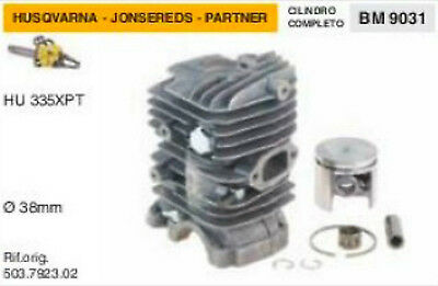 503.7923.02 CILINDRO E PISTONE MOTOSEGA HUSQVARNA JONSEREDS HU 335 PXT Ø 38 mm
