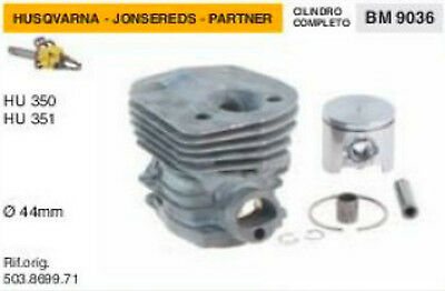 503.8699.71 CILINDRO E PISTONE MOTOSEGA HUSQVARNA JONSEREDS HU 350 351 Ø 44 mm