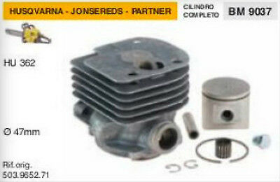 503.9652.71 CILINDRO E PISTONE MOTOSEGA HUSQVARNA JONSEREDS HU 362 Ø 47 mm