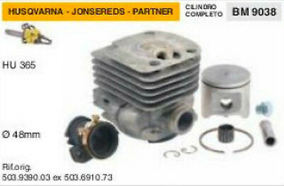 503.9390.03 CILINDRO E PISTONE MOTOSEGA HUSQVARNA JONSEREDS HU 365 Ø 48 mm