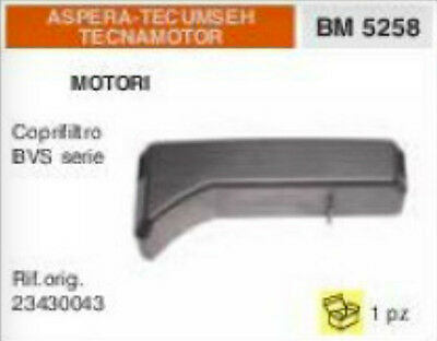 23430043 COPRIFILTRO COPERCHIO FILTRO ASPERA TECUMSEH TECNAMOTOR BVS