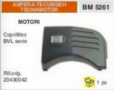 23430042 COPRIFILTRO COPERCHIO FILTRO ASPERA TECUMSEH TECNAMOTOR BVL