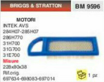 697634 698083 FILTRO ARIA BRIGGS & STRATTON INTEK AVS 228x80x38