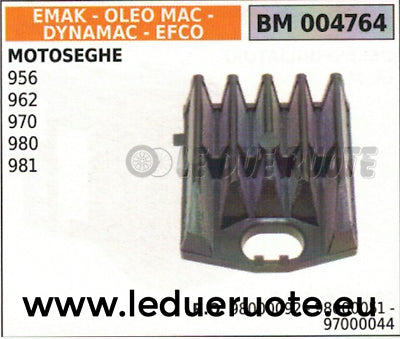 97000044 FILTRO ARIA MOTOSEGA EFCO DYNAMAC EMAK OLEO MAC 956 962 970 980 981