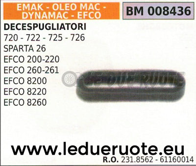 61160014 FILTRO ARIA DECESPUGLIATORE EMAK OLEOMAC 720 722 725 726 SPARTA 26