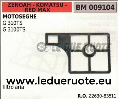 Z263083511 FILTRO ARIA MOTOSEGA ZENOAH KOMATSU RED MAX G 310TS 3100TS