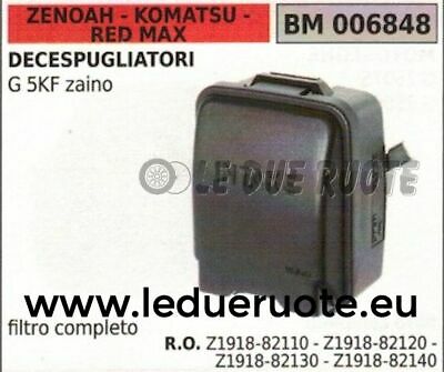 FILTRO ARIA COMPLETO DECESPUGLIATORE ZENOAH KOMATSU REDMAX G5KF A ZAINO